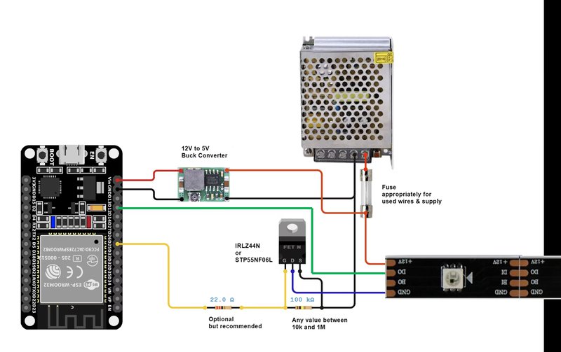Mosfet for addressable LED-Strip(1)