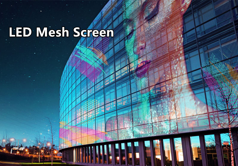 transparent led mesh