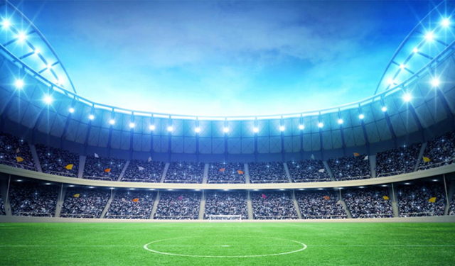 Sports Stadium & Tennis Court& Soccer Field Facade Lighting