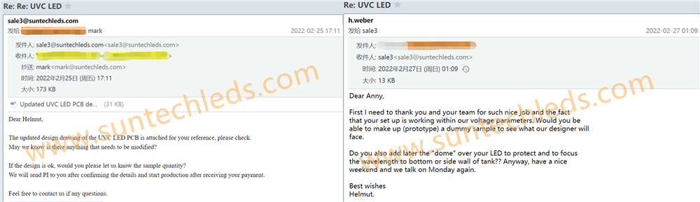 communicate with client