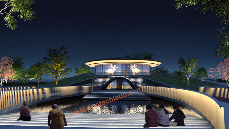 Outdoor Public Squares & Parks Illumination Design