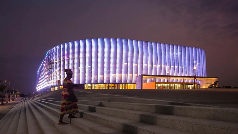 Luanda Multisports Pavilion Sports Stadium Facade Lighting 