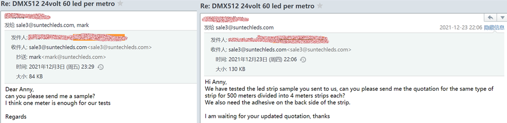 communicate with client