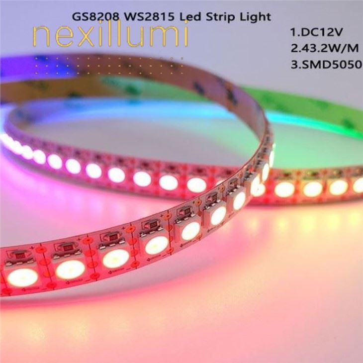 Individually Controlled LED Strip DC12v