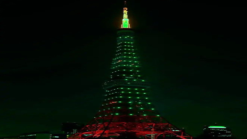 Tokyo Tower Facade Lighting 