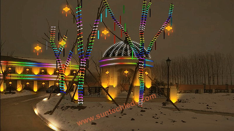 Holiday Season Professional Event Lighting 