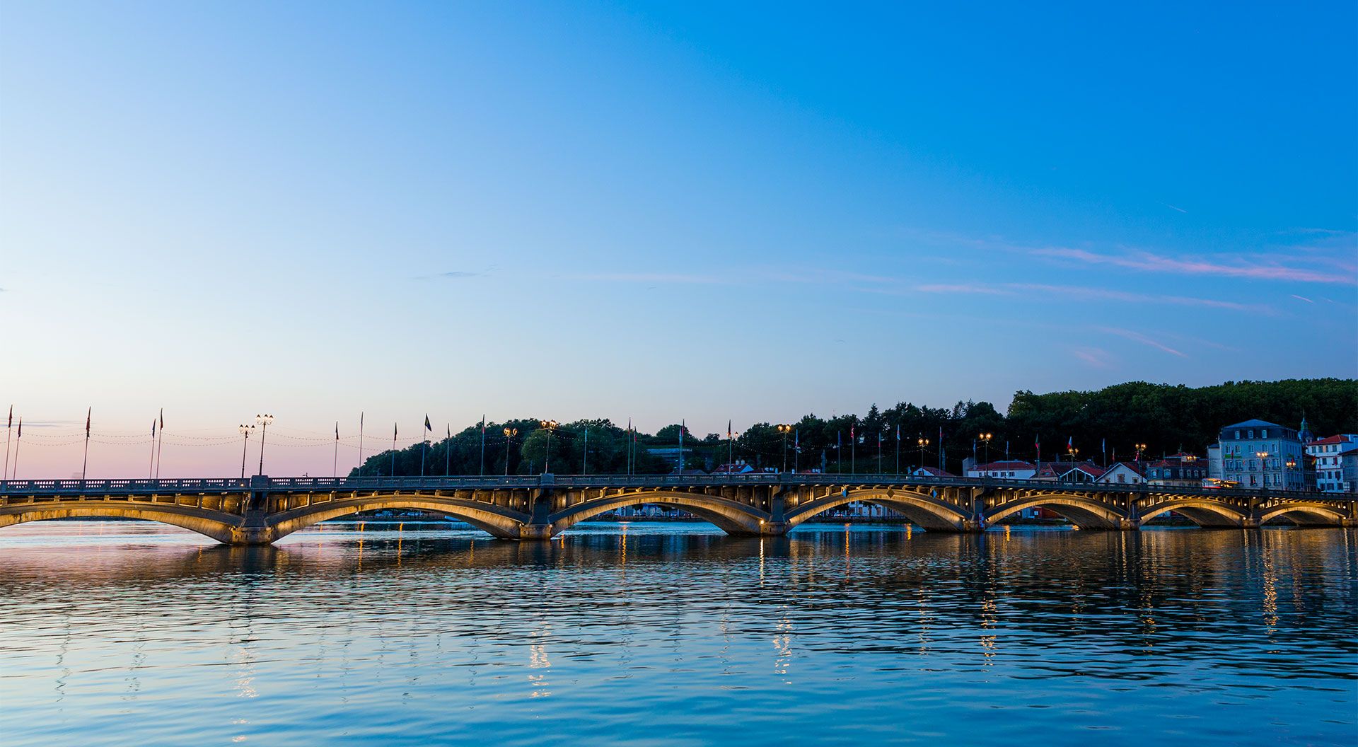Saint Esprit bridge - Bayonne, France