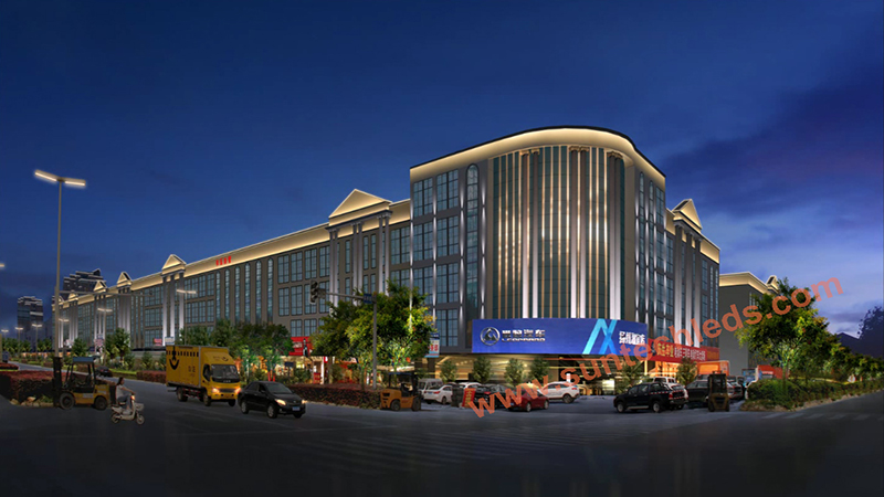 Huazhong Commercial Skyscraper Lighting