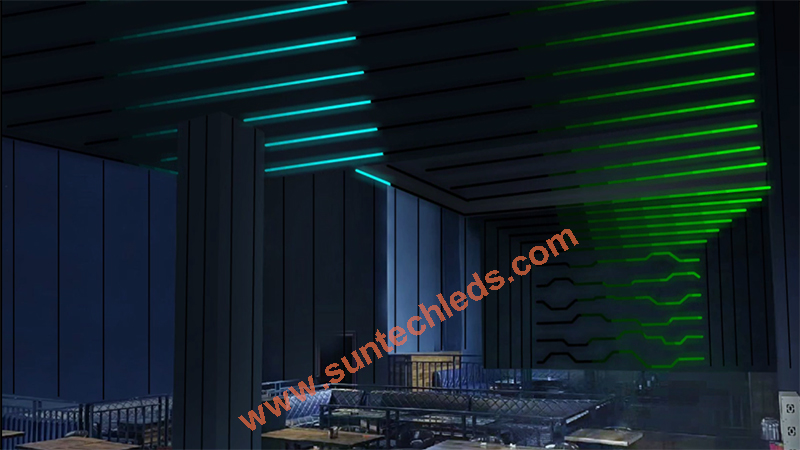 Interactive Bar Wall Dynamic RGBW Lighting Decoration
