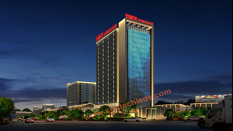 Jiangsu Wutinglong Complex Tourist Attraction Lighting -China