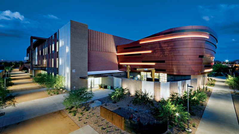 GateWay Community College Landscape lighting 