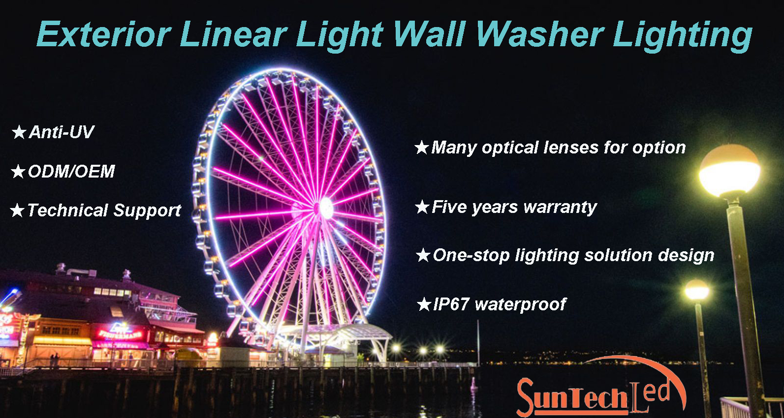 LED wall washer lights manufacturer in China