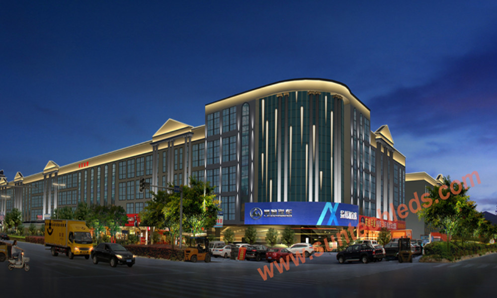 Huazhong Commercial Skyscraper Lighting