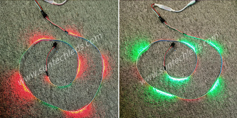 addressable rgb thinnest led trip