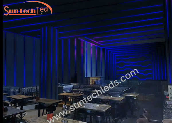 Interactive Bar Wall Dynamic RGBW Lighting Decoration