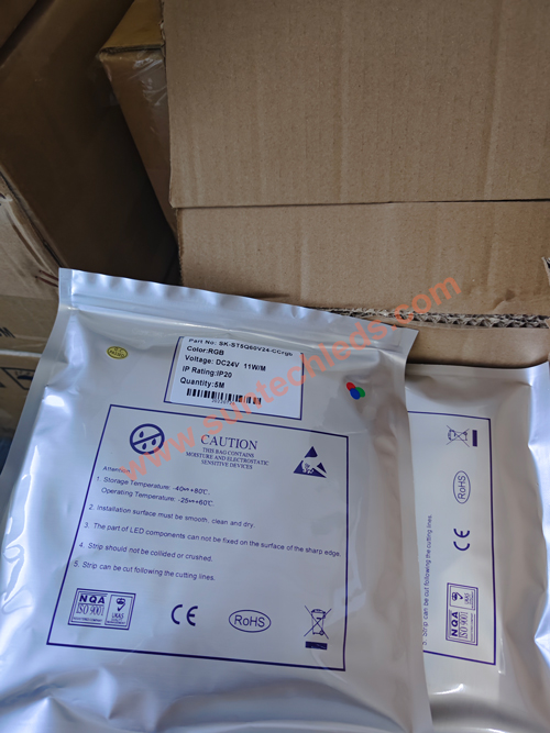 LED tape sent to Italy