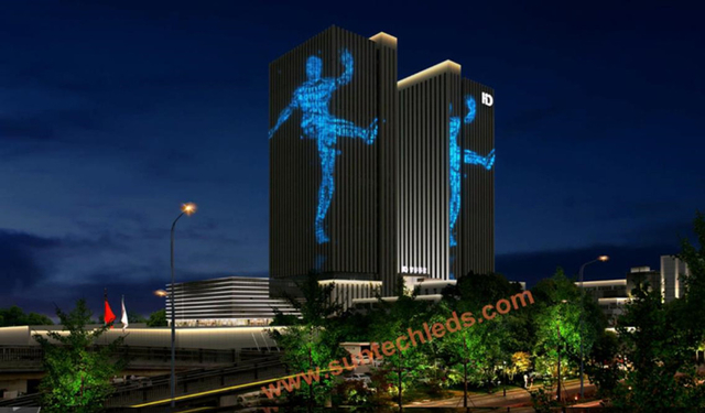 Smart Center Landmark Building Lighting